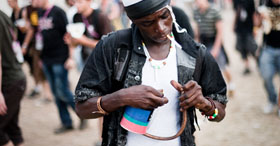 Staff Benda Bilili rocking Europe!